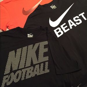 Bundle of 3 men’s XL Nike t-shirts